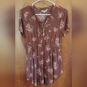 Floral Maurice's Top
